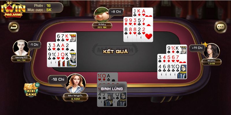 Giới thiệu về game Mậu Binh Iwin