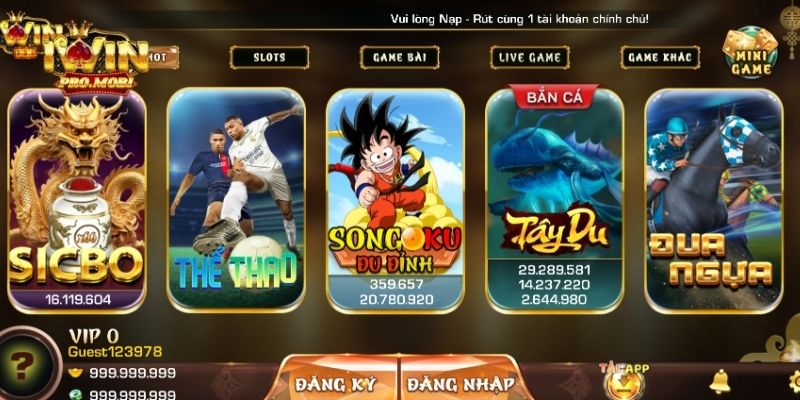 Iwin sở hữu kho game đa dạng phục vụ người chơi